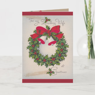 Perfekt kort för din härliga fru