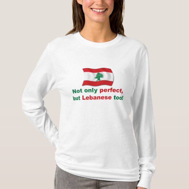 Perfekt libanes t-shirt (Framsida)
