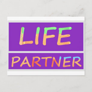 Perfekt: Life-partner Vykort