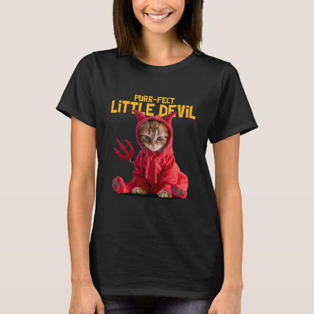 PERFEKT LITEN DJÄVUL T SHIRT (Framsida)