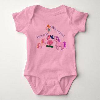 Perfekt liten prinsessa bodysuit eller liten prins t shirt