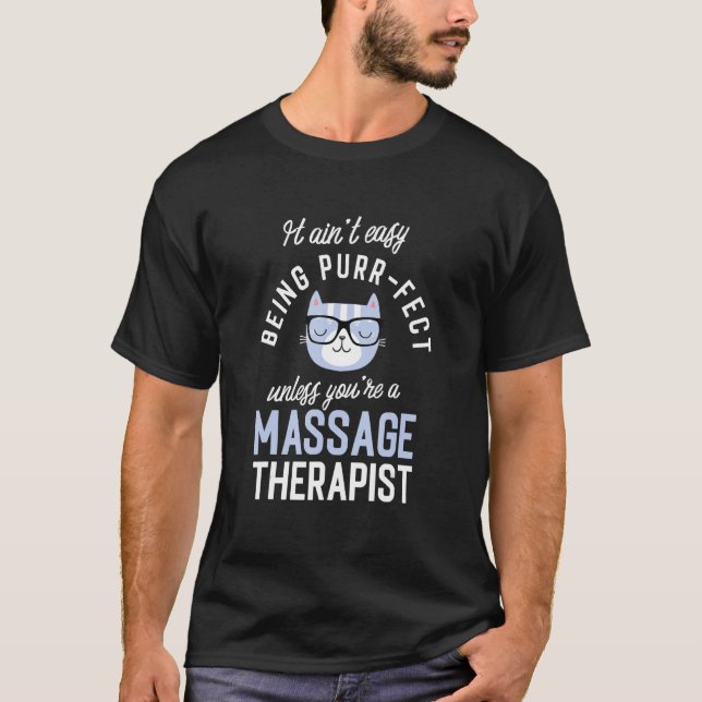 Perfekt massageterapeut kollega idé t shirt (Framsida)