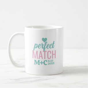 Perfekt Match Brudtrollop Bröllop Kaffemugg