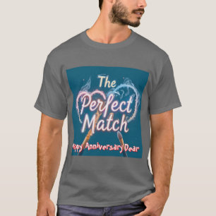 Perfekt Match Burning Hearts Manar Tshirt T Shirt