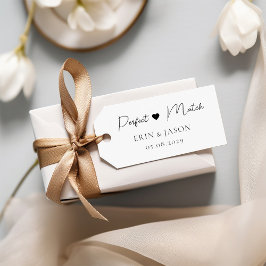 Perfekt Match! Elegant, förenklad, handskrift, hjä Stämpel