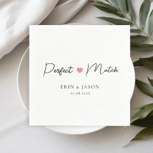 Perfekt Match! Elegant, förenklad Pappersservett