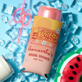 Perfekt Match Handritad Coquette Bröllopsdusch