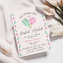 Perfekt Match Pickleball Bröllopsfest