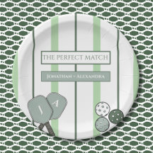 Perfekt Match Pickleball Par Bröllopsfest