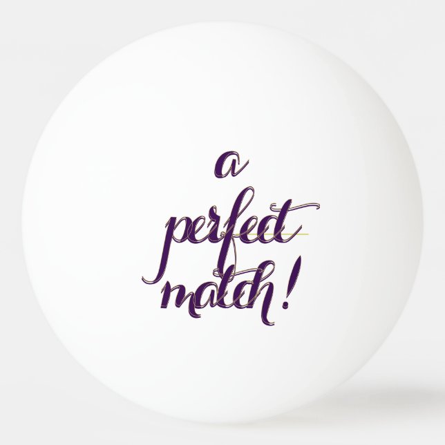 Perfekt Match  Pingisboll (Framsidan)