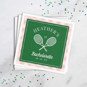 Perfekt Match Sista Svingen Tennis Sällskapsresa Pappersservett