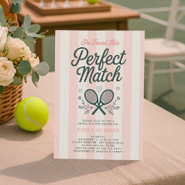 Perfekt Match Social Klubb Tennis Möhippa Inbjudningar