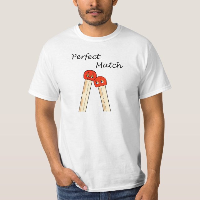 Perfekt match t shirt (Framsida)