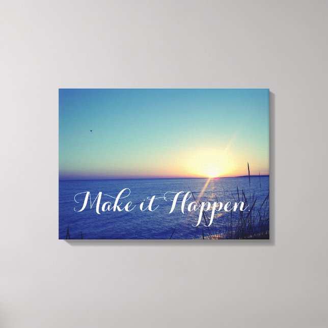 Perfekt med inspirationsoffert canvastryck (Framsida)
