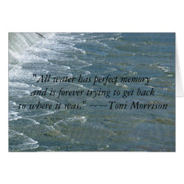 Perfekt minne hälsningskort