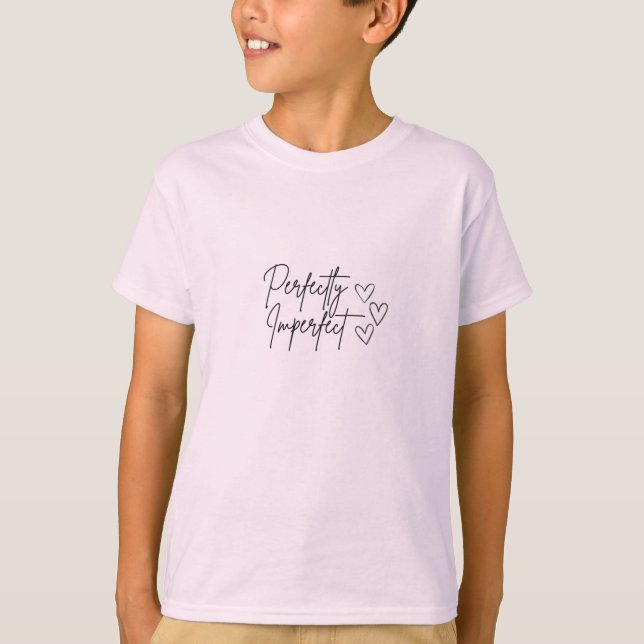 Perfekt Motivational T-Shirt med fetstil (Framsida)