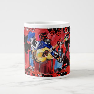 Perfekt mugg för Blues Älskare! Jumbo Mugg