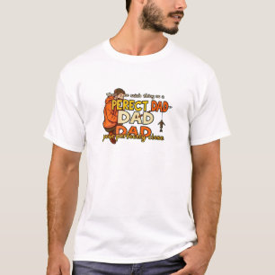 Perfekt Nära Pappa T Shirt
