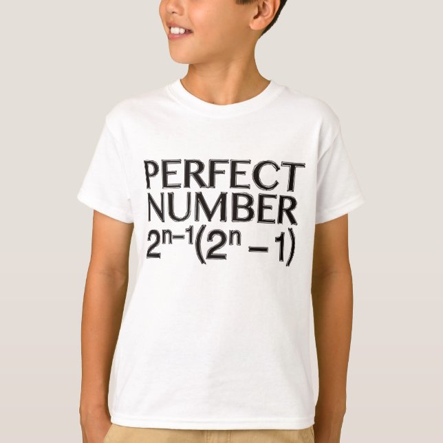 PERFEKT_NUMMER T SHIRT (Framsida)