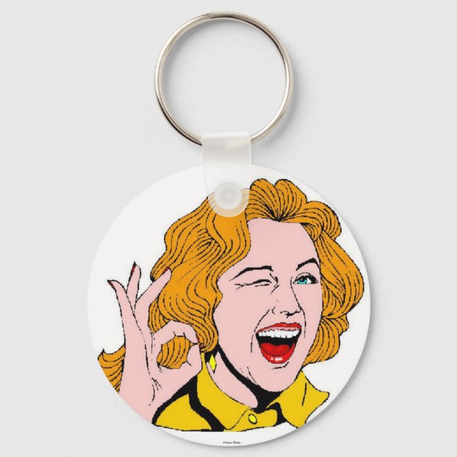 Perfekt - Nyckelkedja Nyckelring (Framsida)