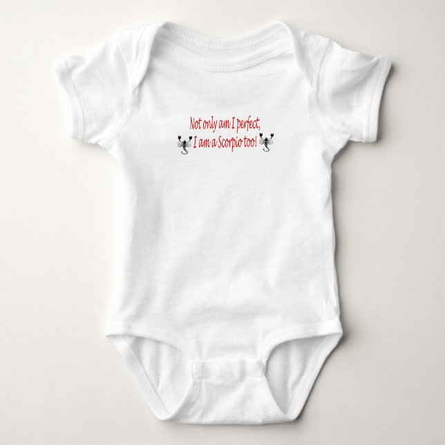 Perfekt och Scorpio T-shirt (Framsida)