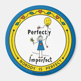 Perfekt Ofullkomlig 1B_Rund Magnet 3”