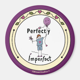 Perfekt Ofullkomlig 2A_Rund Magnet 3”