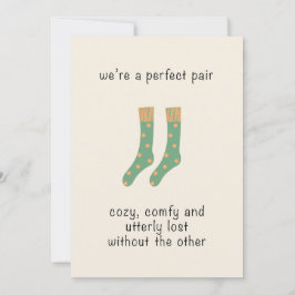 Perfekt Pair Julkort