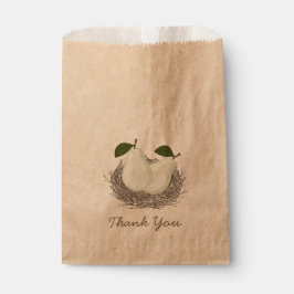 Perfekt Pair Twin Party Favor papper bag