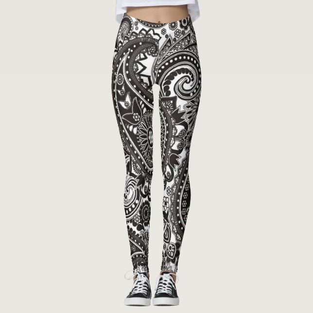Perfekt Paisley Leggings (Framsida)