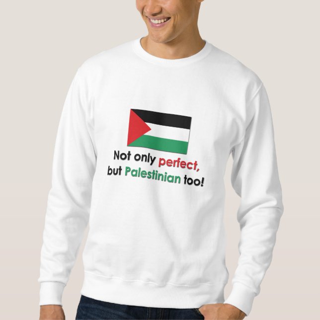 Perfekt palestinier lång ärmad tröja (Framsida)