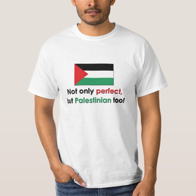 Perfekt palestinier tee shirt (Framsida)