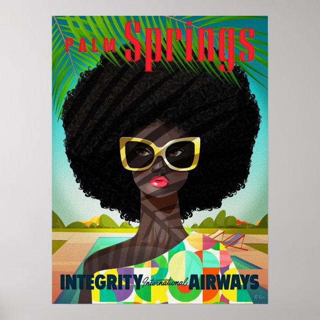 Perfekt Palm Springs Poster (Framsidan)