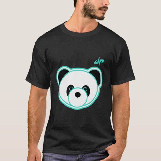 Perfekt Panda T Shirt (Framsida)