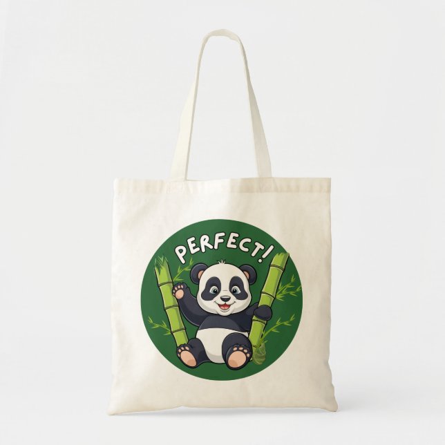 Perfekt! Panda Tygkasse (Framsidan)