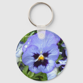 Perfekt Pansy Nyckelring
