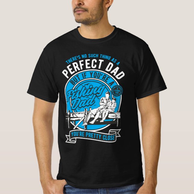 Perfekt pappa är pappa t shirt (Framsida)