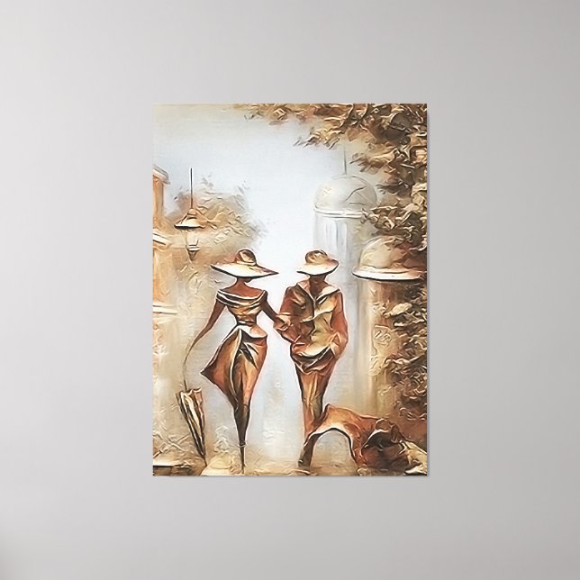 Perfekt par canvastryck (Framsida)