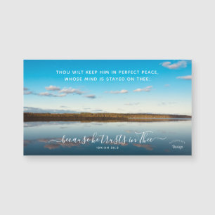 Perfekt Peace Inspiring Sjö Photography Magnet