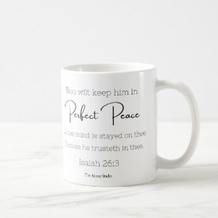 Perfekt Peace Mugg Isaiah 26:3