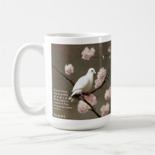 "Perfekt Peace Mugg" Isaiah 26:3 Kaffemugg