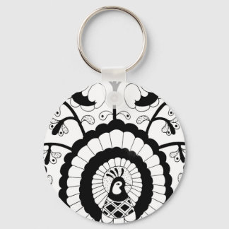 Perfekt Peacock Nyckelring