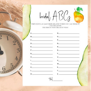 Perfekt Pear - Möhippa - Möhippa ABC-spel