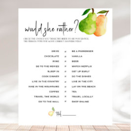 Perfekt Pear - Möhippa skulle hon hellre spela