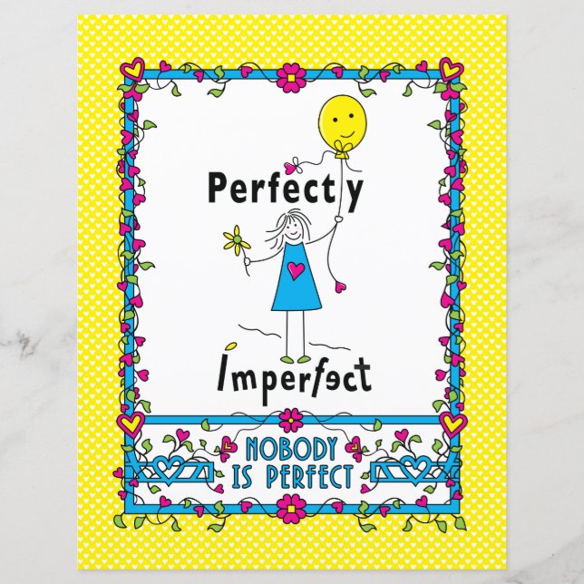 Perfekt perfekt 1_Flat Papper Lakan 8,5 x 11 tum (Framsida)