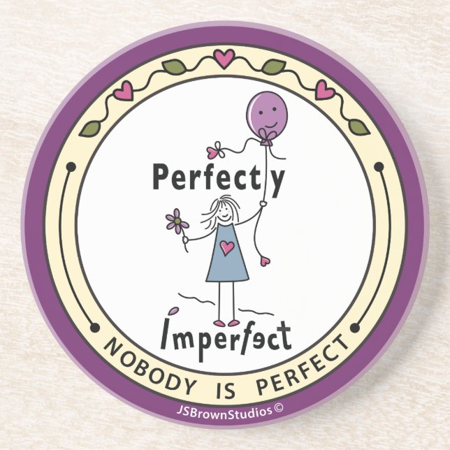 Perfekt perfekt 1A_Round Underlägg (Framsidan)