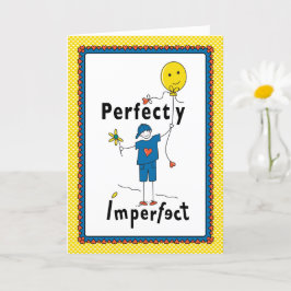 Perfekt perfekt 2B_Greeting Card 5"x7" Kort