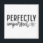 "perfekt perfekt" Boho-inspirationsoffert Magnet<br><div class="desc">Fira ditt unika liv med den här "perfekt perfekta" inspirationsmagneten för Bho-stil. Den här magneten har modern, handskriven typografi och mjuka, skarpa toner och ger en varm och autentisk beröring till ditt space. Perfekt för alla som tar till sig sina brister och finner styrka i äkthet. Ställe på kylskåpet, på...</div>