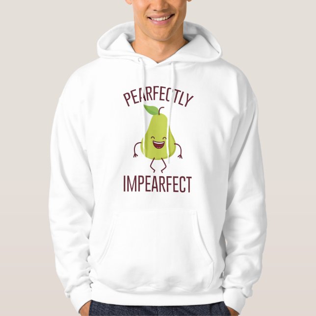 perfekt perfekt perfekt perfekt hoodie (Framsida)