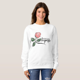 perfekt perfekt Rosa ros T Shirt
